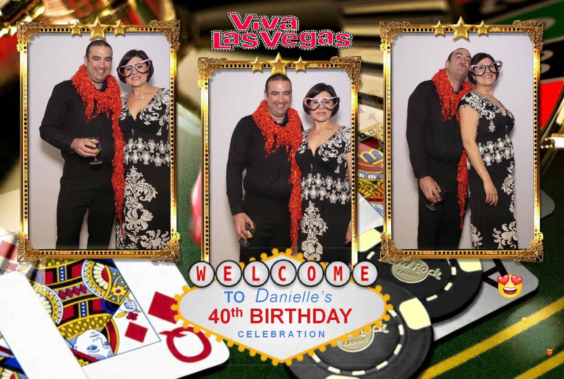 Danielle’s 40th birthday | View more photos from the event at gallery.myphotoboothexperience.co.uk/u/MyPhotoBoothExperienceLtd/Danielle’s-40th-birthday